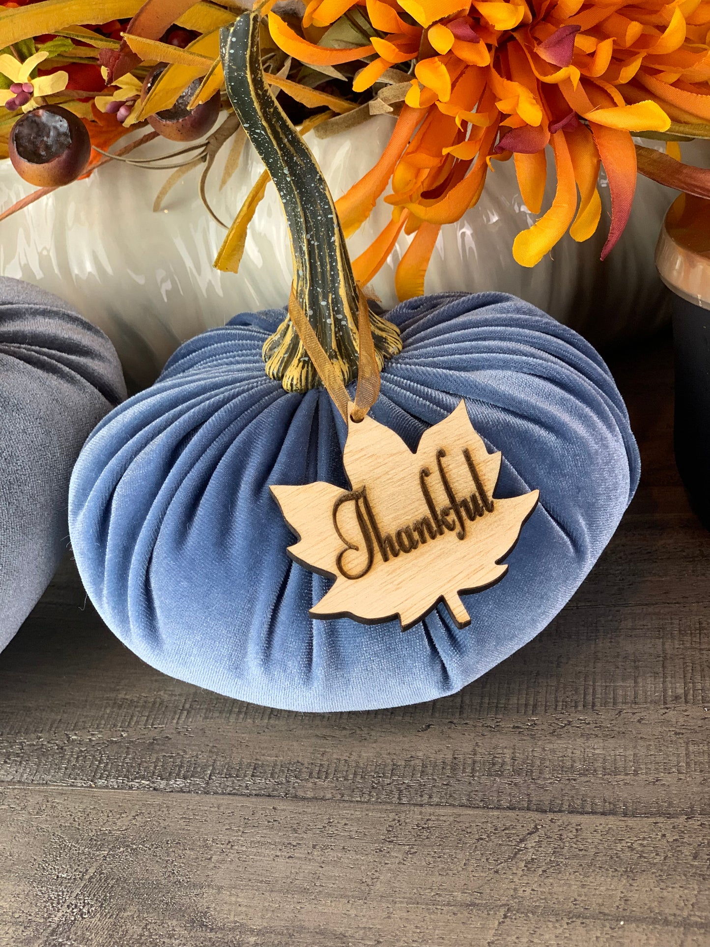 Large Velvet Pumpkins | Luxury Velvet Pumpkins | Kim's Touch