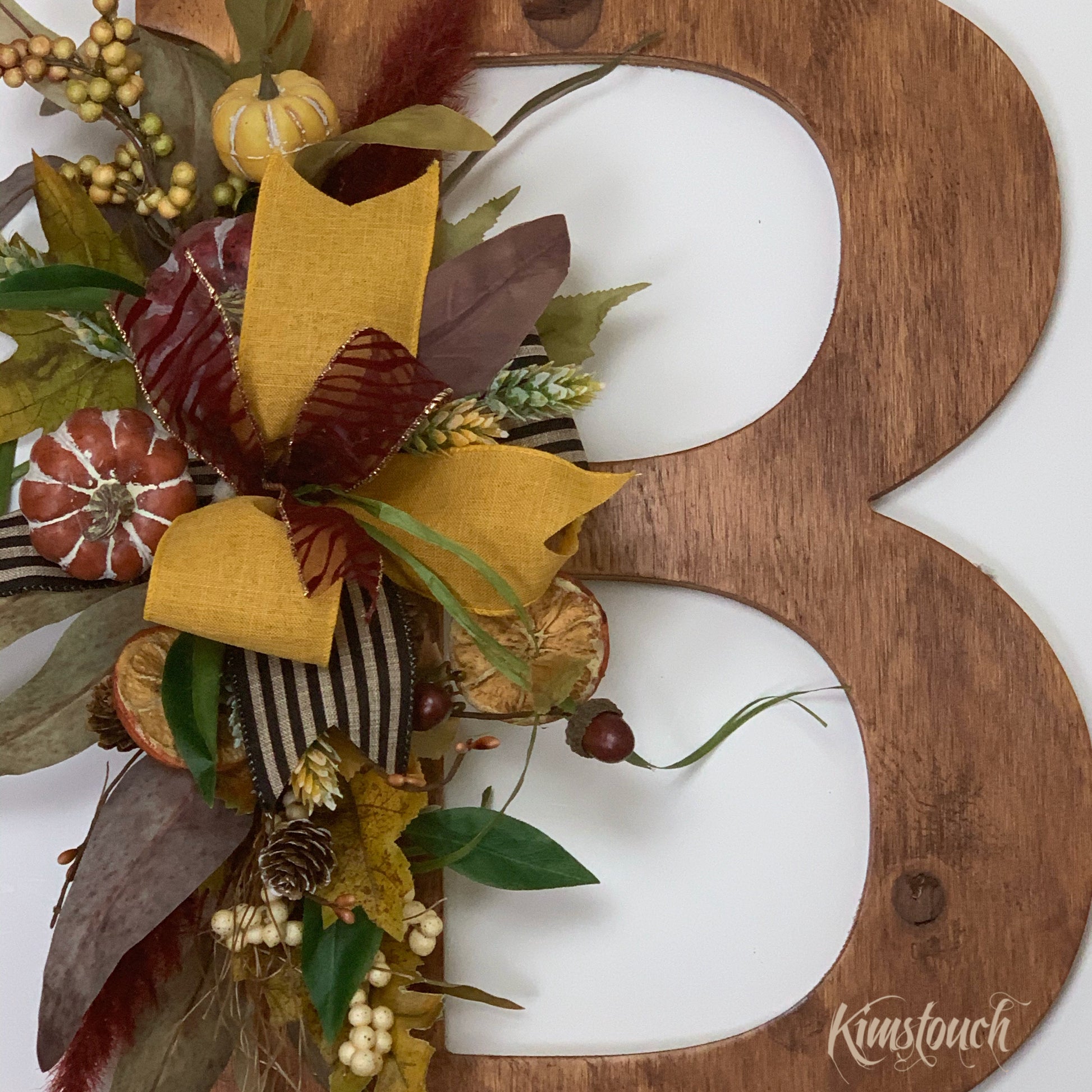 Fall Swag Wreath | Custom Swag Wreath | Kim's Touch